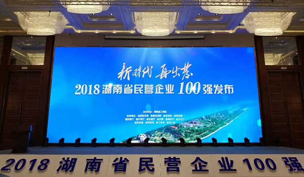 湖南省發(fā)布民營企業(yè)100強名單，天嬌榮膺63位